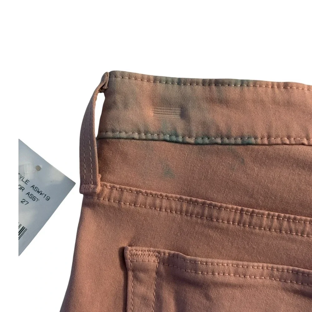 AG Adriano Goldschmied The Legging Ankle Super Skinny Pink‎ Jeans Size 4 27